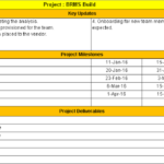 Project Portfolio Status Report Template