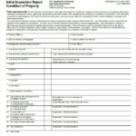 Property Management Inspection Report Template