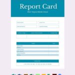 Report Card Template Middle School