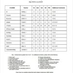 Report Card Template Pdf