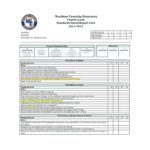 Report Card Template Pdf