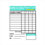 Report Card Template Pdf