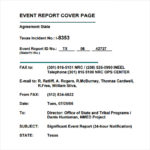 Report Content Page Template