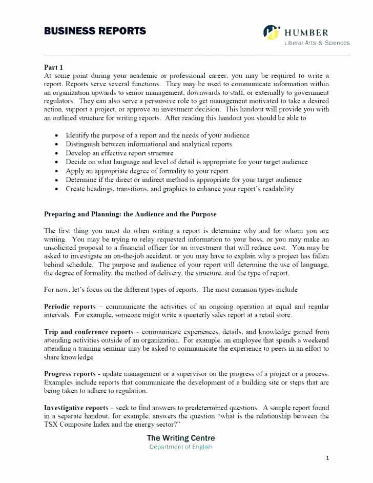 Report Writing Template Download