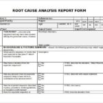 Root Cause Report Template