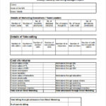 Sales Manager Monthly Report Templates