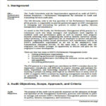 Sample Hr Audit Report Template