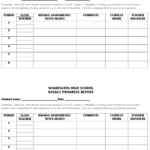 School Progress Report Template