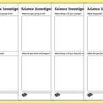 Science Report Template Ks2