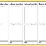 Science Report Template Ks2