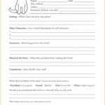 Second Grade Book Report Template