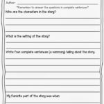 Second Grade Book Report Template