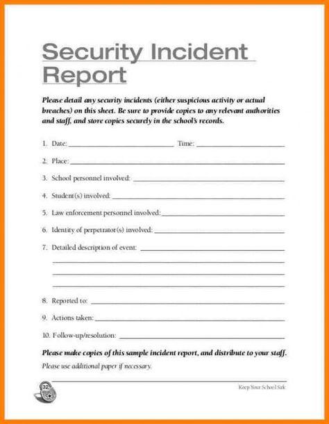 Security Audit Report Template