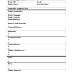 Simple Project Report Template