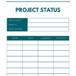 Simple Project Report Template