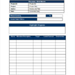 Simple Report Template Word