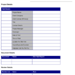 Site Visit Report Template