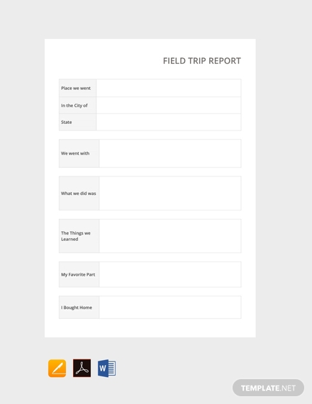 Site Visit Report Template Free Download