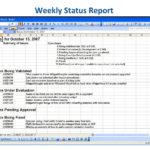 Software Development Status Report Template