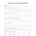 Sound Report Template