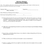 Staff Progress Report Template