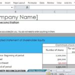Stock Report Template Excel