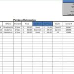 Stock Report Template Excel