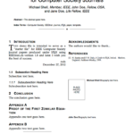 Technical Report Latex Template