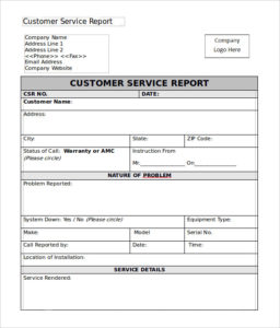 Technical Support Report Template (2) - TEMPLATES EXAMPLE | TEMPLATES ...