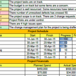 Testing Weekly Status Report Template