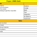 Testing Weekly Status Report Template