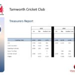 Treasurer’s Report Agm Template