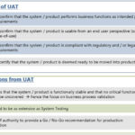 User Acceptance Testing Feedback Report Template