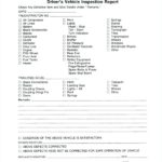 Vehicle Inspection Report Template