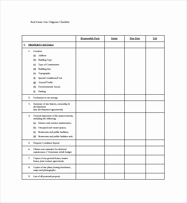 Vendor Due Diligence Report Template | TEMPLATES EXAMPLE