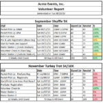 Volunteer Report Template