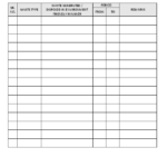 Waste Management Report Template