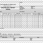 Welding Inspection Report Template