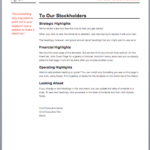 Word Document Report Templates