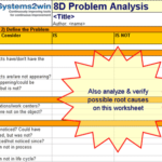 8D Report Template Xls