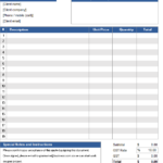 8D Report Template Xls