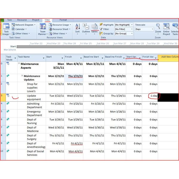 Baseline Report Template