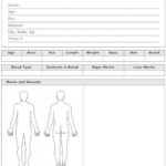 Blank Autopsy Report Template