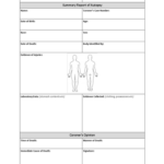 Blank Autopsy Report Template