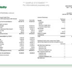 Blank Bank Statement Template Download