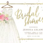 Blank Bridal Shower Invitations Templates