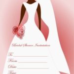 Blank Bridal Shower Invitations Templates