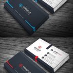 Blank Business Card Template Psd