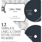 Blank Cd Template Word