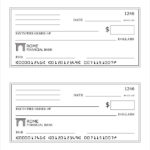 Blank Check Templates For Microsoft Word